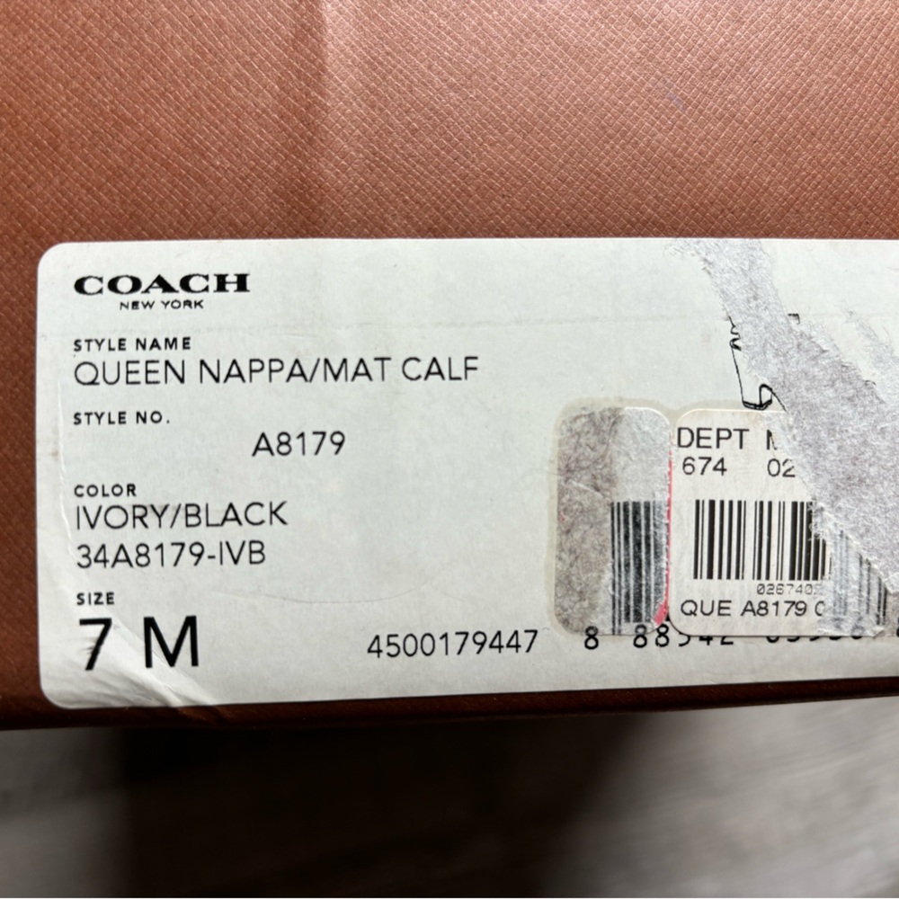Coach Wedges - Picture 7 of 7